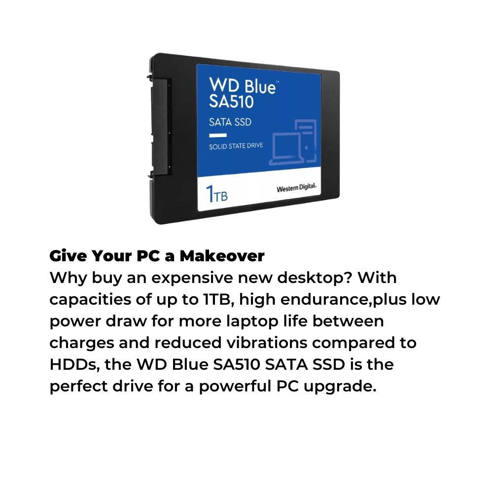 WD Blue SA510 2.5" SATA SSD